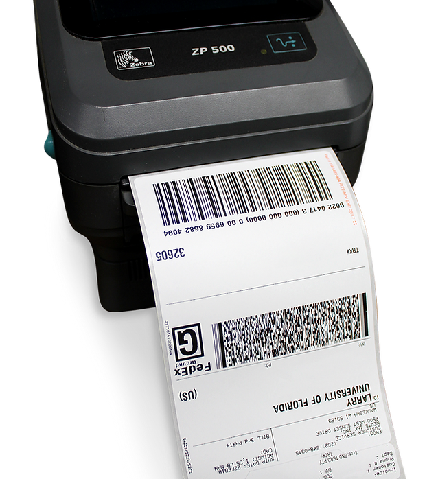 Direct thermal label printer